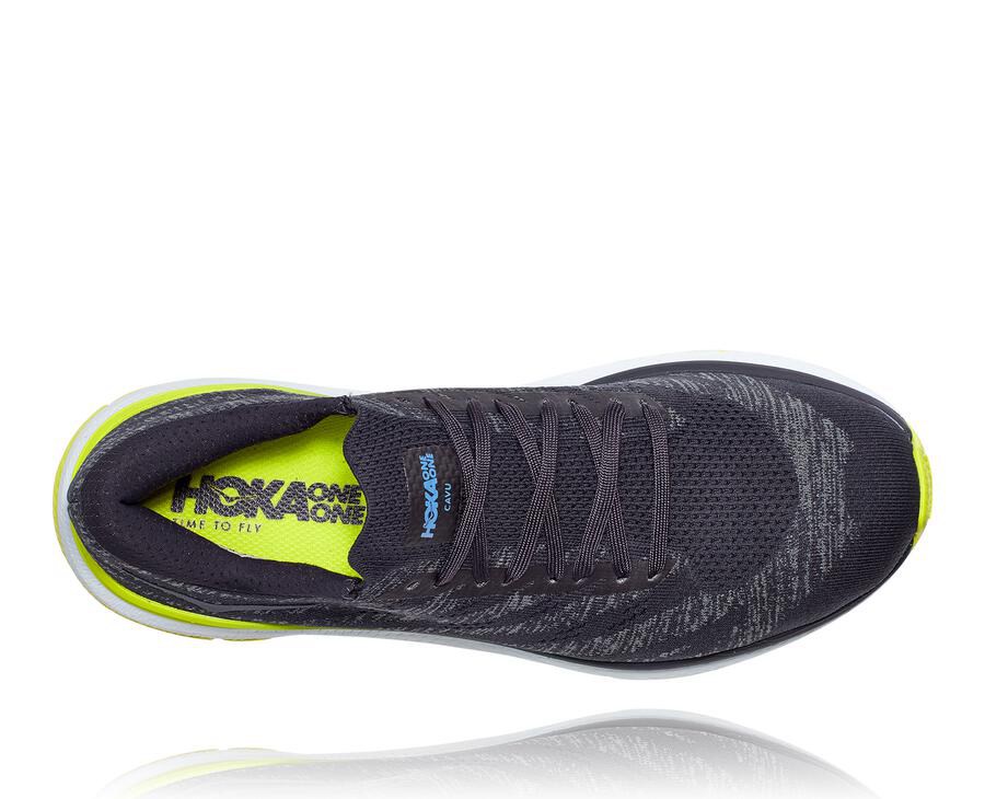 Hoka One One Running Shoes Mens Navy - Cavu 3 - 02194YMWK